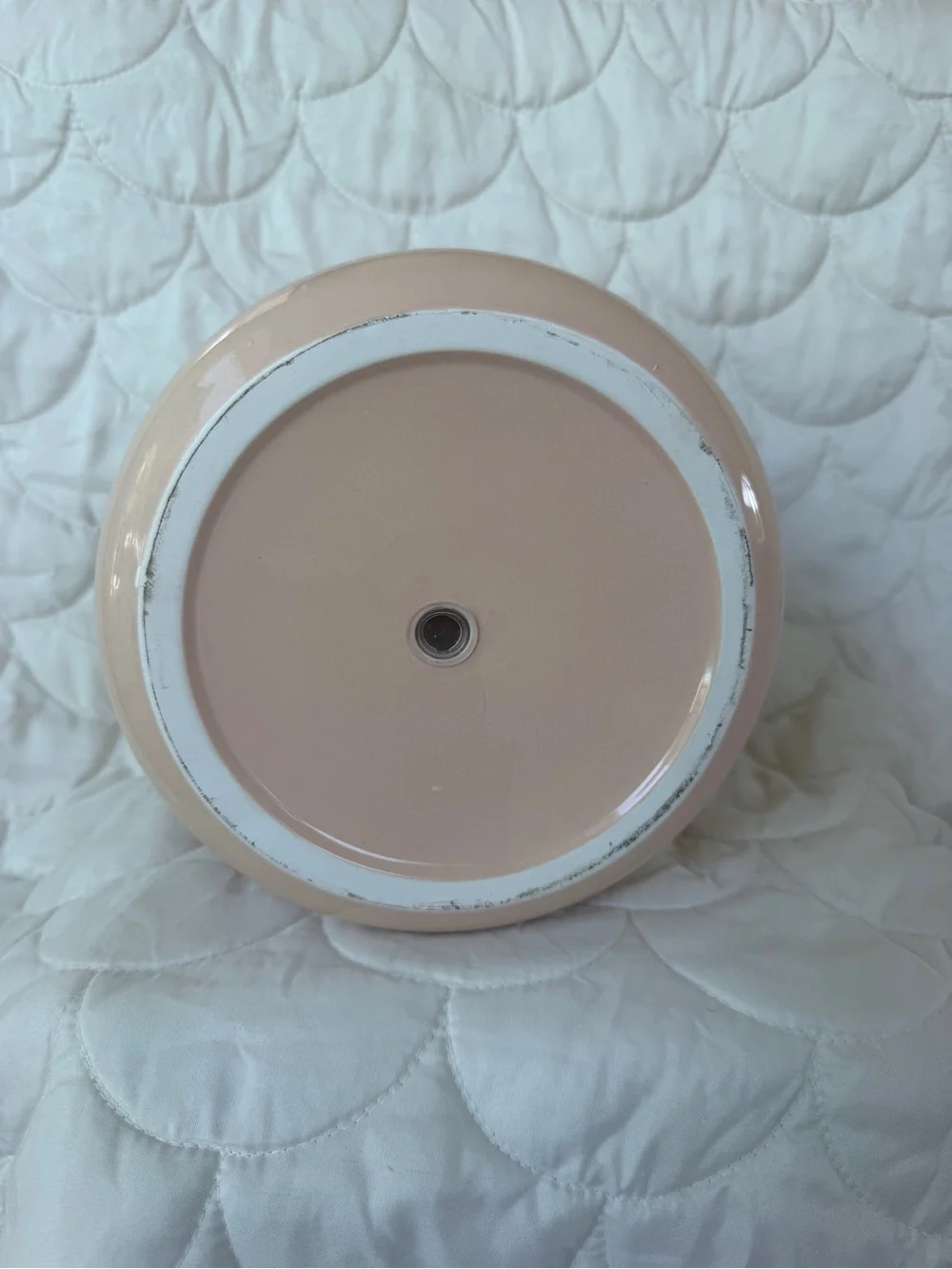 Blush Ceramic Stacked Accent Vase - Home Accents